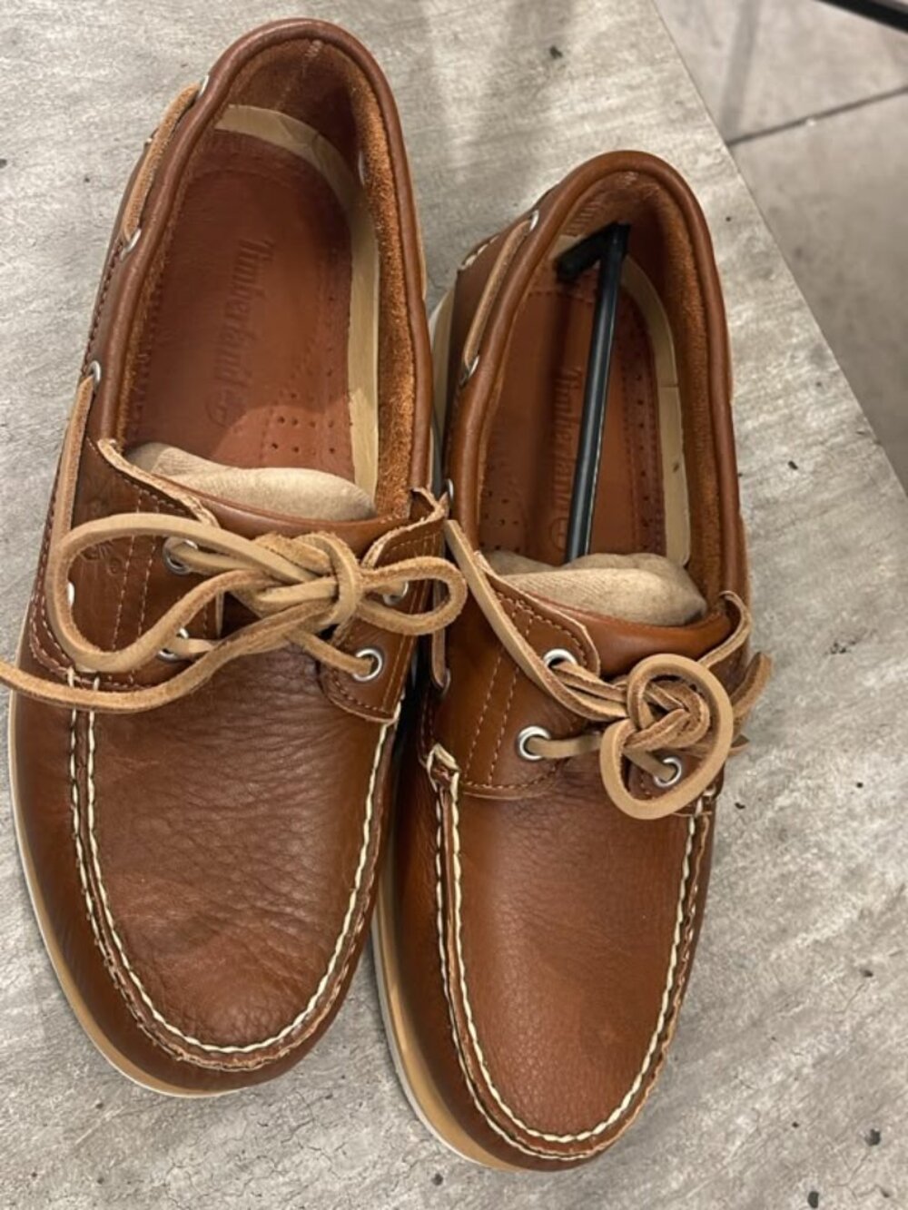 TIMBERLAND MEN'S CLASSIC BOAT SHOE RUST FULL GRAIN A4187-EM6 ALL SIZES